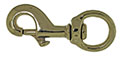 Swivel-Eye-Snap-Hook-Solid-Brass-225B